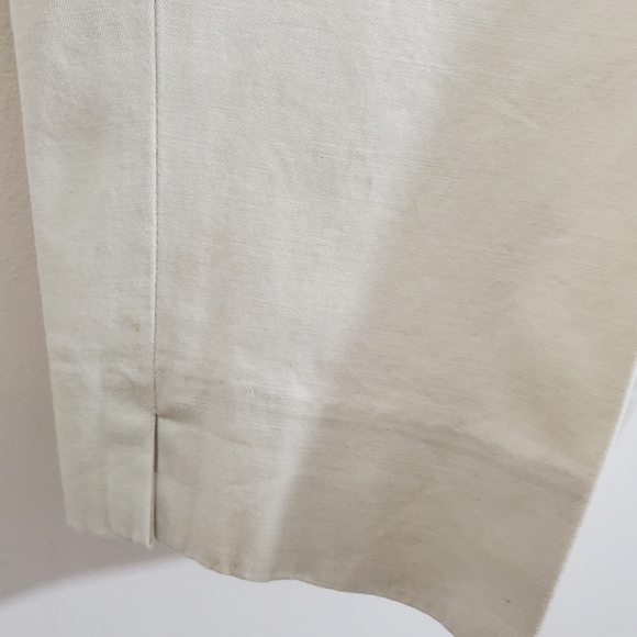 Talbots Heritage Cropped Khaki Tan Beige Elastic Waist Pants NWT Size 22W Petite - Picture 3 of 11